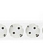Сетевой фильтр 6 5м белый 10А выключатель с индикатором Гарнизон ЕН15 52446
