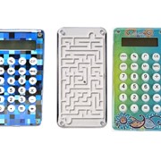 Карманный 8-разрядный калькулятор Лабиринт фотография