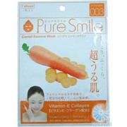 Успокаивающая маска для лица Pure Smile с эссенцией моркови 23мл 4526371000310 фотография