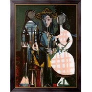 Картина Жак и молодые девушки, 1960 , Пикассо, Пабло фото