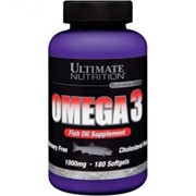 Рыбий жир Ultimate Nutrition Omega 3 (180 гел. капс) фото