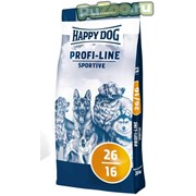 Happy dog profi-line sportive 26/16 - сухой корм для взрослых собак всех пород с высокой активностью хэппи дог профи спорт фото