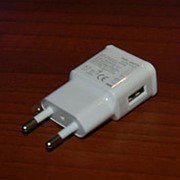 Сетевое зарядное устройство (СЗУ) 1 USB 2A белое от 220v для телефонов