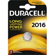 Литиевая батарейка Duracell 2016, 2 шт