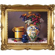 Набор для рисования камнями “Цветы в античной вазе“ 170073 фотография