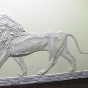 Рельеф Льва декоративная шпаклевка фото
