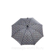 Зонт-трость Ferre Milano Черный с лиловым (591) фотография