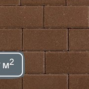 Тротуарная плитка Классико Standart светло-коричневый фото