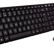 Комплект клавиатурамышь Keyboard and Mouse Logitech MK220 Wireless USB EN/RU black фотография