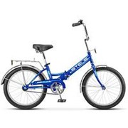 Велосипед складной Stels Pilot 310 20 (2018) рама 13 синий/голубой