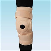 Бандаж на коленный сустав (для ноги) фиксирующий с ребрами жесткости и отверстием BKFO C1KN-901