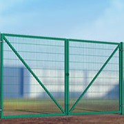 Ворота распашные Fit 3D 3500*1600 (цвет Зеленый)