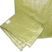 Мешки полипропиленовые зеленые хозяйственные 55*95 фотография