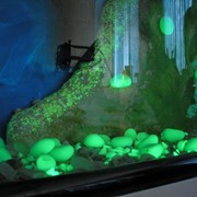 Галька, камни Светящиеся для Аквариума фото