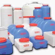 Баки для воды полиэтиленовые от 100 до 10000 литров. фото