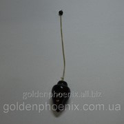 Маятник Черный агат (2,5х4 см) фото