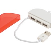 USB Hub на 3 порта «Красное яблоко»