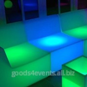 Софа LED-sofa-01 прямоугольная секция фото