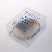 Натуральный кристаллический дезодорант (Tawas Crystal) в бамбуковой корзинке и пластиковой коробке (120 г) фото