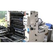Офсетная печатная машина SHINOHARA с секцией нумерации и перфорации