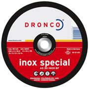 Круг шлифовальный по нержавейке Special AS30 Inox 125*6*22,23 (DRONCO) (прайс внутри картинки)