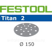 Festool Шлифовальные круги Titan 2 зернистость P60 O 150 мм