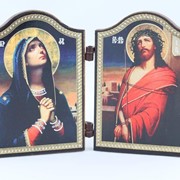 Складни тройные и двойные деревянные (иконы) фото