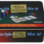 Покерный набор на 200 фишек без номинала ГД1 фотография