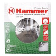 Круг пильный твердосплавный Hammer Csb pl 185мм*48*20/16мм фото