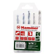 Набор сверл Hammer Dr set no14 hex (5pcs) 4-8mm