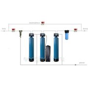 Очистка воды из скважины и колодца от железа и солей жёсткости (фильтры умягчения и обезжелезивания воды)