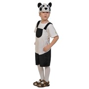 Карнавальный костюм для детей Карнавалофф Панда плюш детский, 92-122 см
