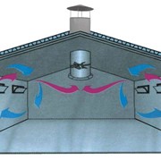 Вентиляция шахтная (крышная) фотография