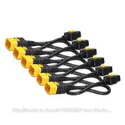 APC AP8714S Комплект кабелей Power Cord Kit (6 pack), Locking, IEC 320 C19 to IEC 320 C20, 16A, 208/230V, 1.2m фотография