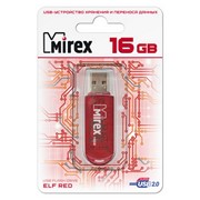 USB флеш-накопитель Mirex ELF RED 16GB фото