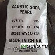 Caustic soda pearl, натр едкий технический фото
