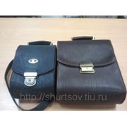 Мужские сумки из ремневой кожи. фото