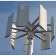 Ветрогенератор “Sokol Air Vertical - 7,5 кВт“ (вертикально-осевой, вертикальный ветряк) фото