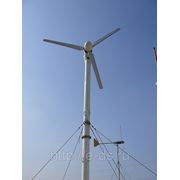 Горизонтально-осевой ветрогенератор 200 Вт (ветряк, ВЭУ, ВЭС) фото