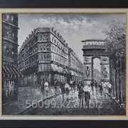 Картина “Парижские улочки“ 51х61 фотография