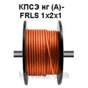 Экранированный кабель КПСЭ нг (А)- FRLS 1x2x1 огнестойкий для систем пож. Сигнализации. Цвет оранжевый. Nootech фото
