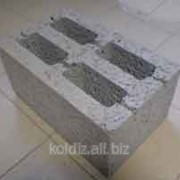 Камни бетонные стеновые ГОСТ 6133-99 КСЛ (Р)-ПР-ПС межквартирный (керамзитовый) фото