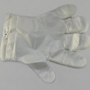 Перчатки одноразовые, Перчатки HDPE с отрывом 100 шт (уп.) фото