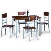 Комплект мебели Play - стол + 4 стула, для ресторана