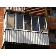 Пластиковые балконы без выноса фото
