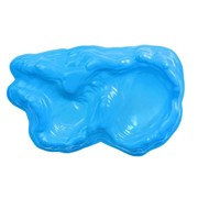 Ручеёк пластиковый, 65 × 43 см, синий