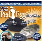 Отшелушиватель ороговевших частиц Ped&Egg (мужской) фото