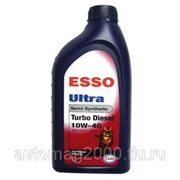 Esso ULTRA TURBO DIESEL — п/синтетическое масло 10w40 4 л. фото