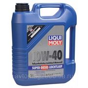 Liqui moly — п.синт. масло Super LEICHTLAUF MOTOR OIL 10W40 5 л. фото