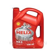 Shell — минеральное масло Helix 15w40 SG/CD (HX3) 4 л фото